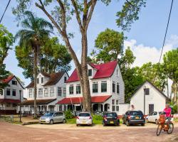 Monumentale gebouwen bij Fort Zeelandia